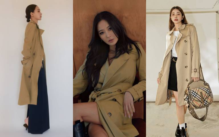 女星風衣時髦穿搭!詹子萱、林廷憶撞款也要穿,孫芸芸把風衣當洋裝超性感,林映唯最佳鬆弛感代表