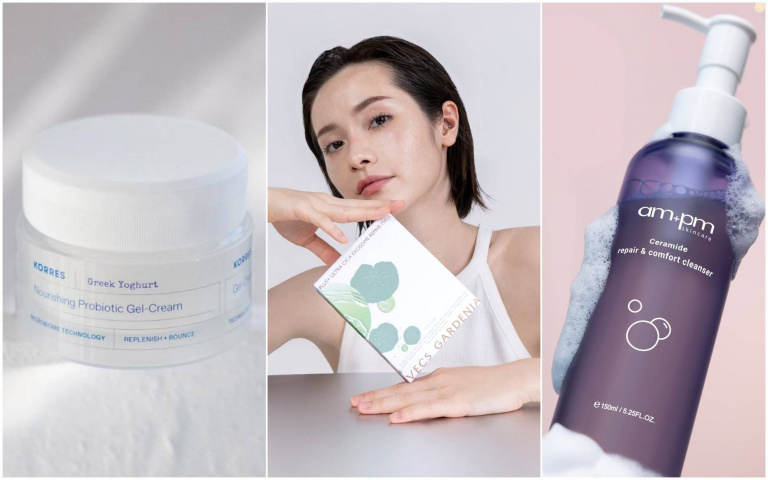 夏→秋換季膚況不穩？靠「優格凝乳」、「積雪草面膜」、「神經醯胺潔顏露」一次救援