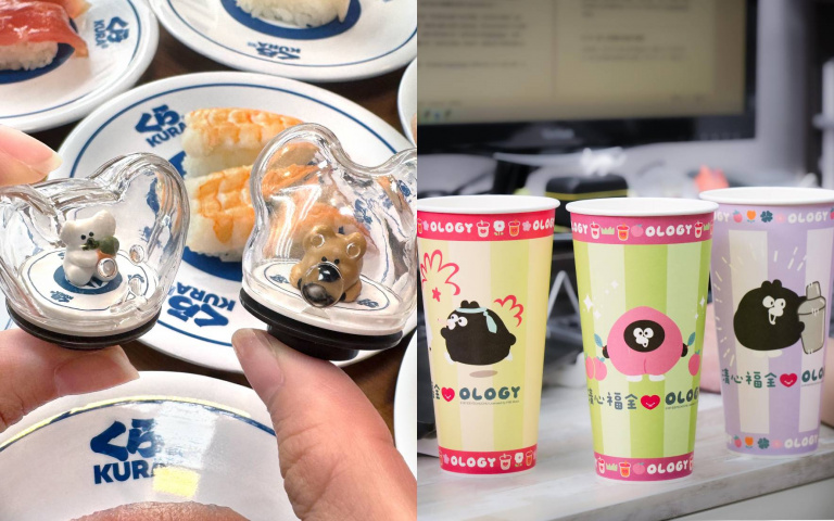藏壽司攜DINOTAENG推扭蛋、特色店　清心奧樂雞第三波聯名可愛登場