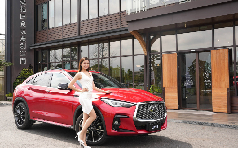 INFINITI QX55首度導入板岩灰新色 上市首批預售80 台搶購一空