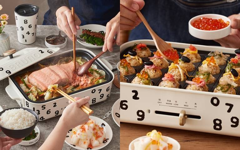 全球獨家只有台灣才買得到！超可愛的BRUNO&SOU‧SOU聯名電烤盤 紅到連日本妹都想跨海找代購！