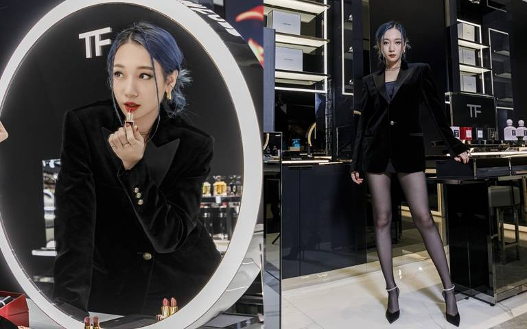 吳卓源頂Y2K妝容現身TOM FORD高雄首家新據點!霸氣喊話「男生看不懂沒關係!自己喜歡最重要!」