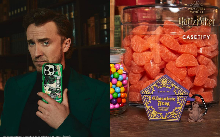 哈利波特迷荷包又要空啦！時尚配件聯名，月台車票、巧克力蛙神還原