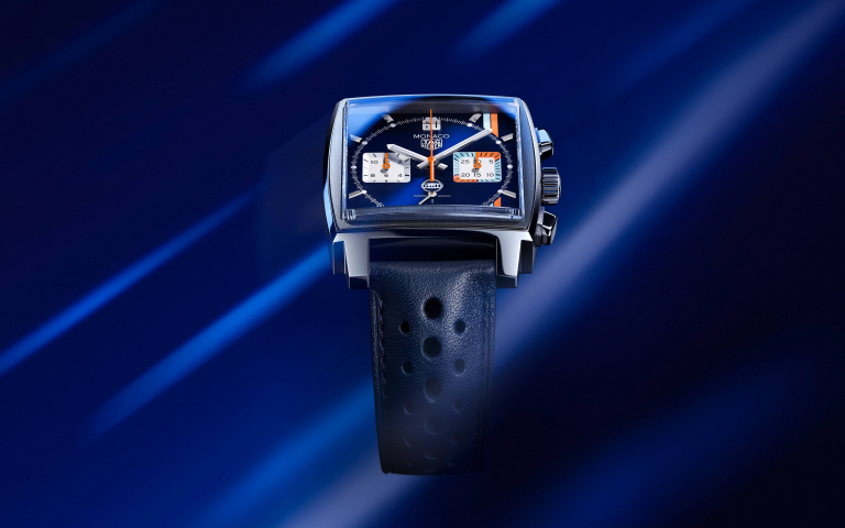 經典品牌展現前衛力量，TAG Heuer Monaco Gulf特別版腕錶榮獲日內瓦鐘錶大賞最佳經典腕錶獎