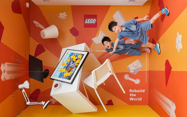 樂高超能辦公室快閃劍潭臺北表演藝術中心，用創造力讓世界更有趣！