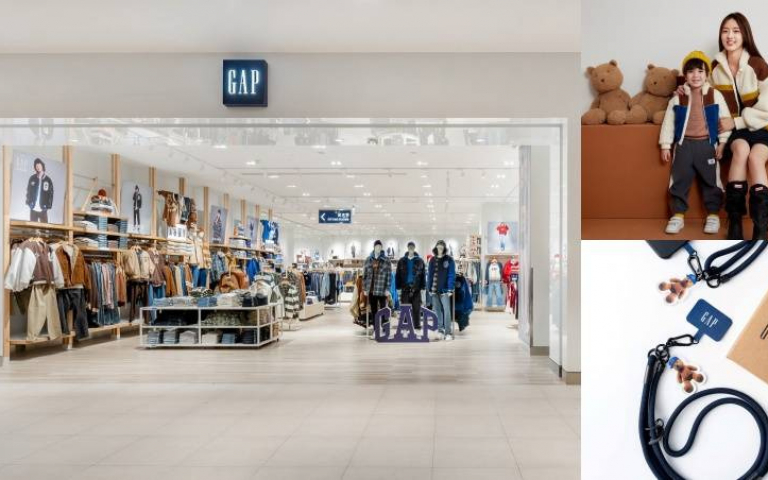 Gap正式進駐台中LaLaport！明天12/20盛大開幕，開幕消費即贈獨家多功能手機掛繩、滿額再贈潮流斜背包！