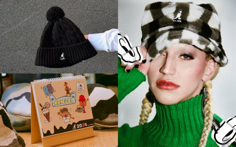 穿搭戰士預備！KANGOL「毛毛系帽款」迎戰跨年，約會出遊這樣穿就對了！