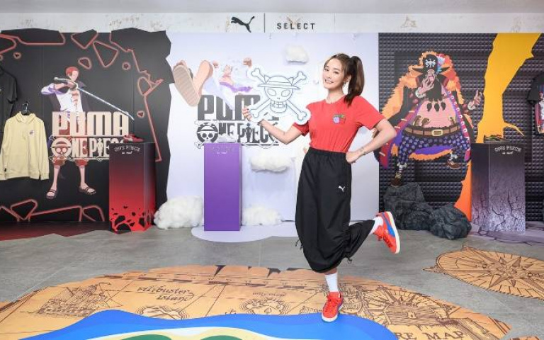 PUMA x ONE PIECE！王淨示範最吸睛的聯名穿搭，服飾、潮流配件一次看！