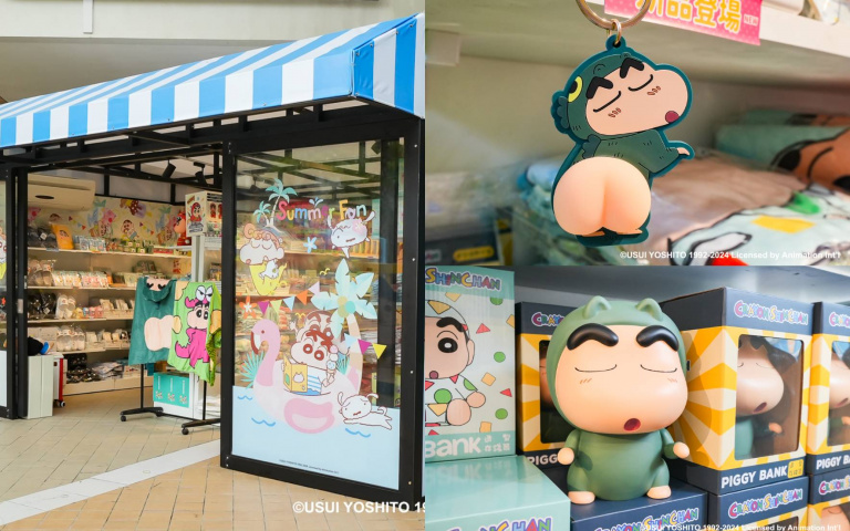 蠟筆小新登陸北中南　15主題裝置超好拍