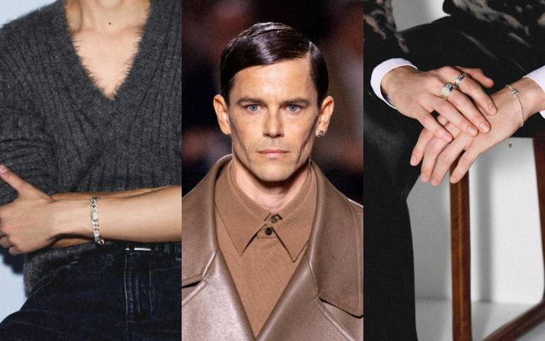 男友的帥氣時髦交給FENDI 925純銀珠寶系列！低調奢華到位、閃耀高級感