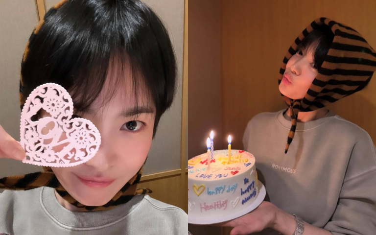 宋慧喬44歲生日發文引暴動！IG公開18張私密照 絕美自拍＋「翻車蛋糕」全曝光網看瘋！