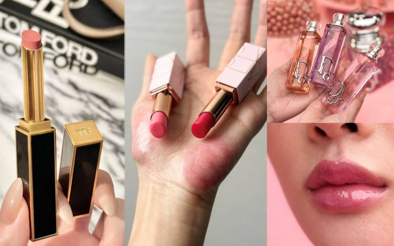 2026最新唇膏推薦！迪奧粉漾潤唇釉、NARS水嫩蜜糖唇、TOM FORD霧感小黑管一次看