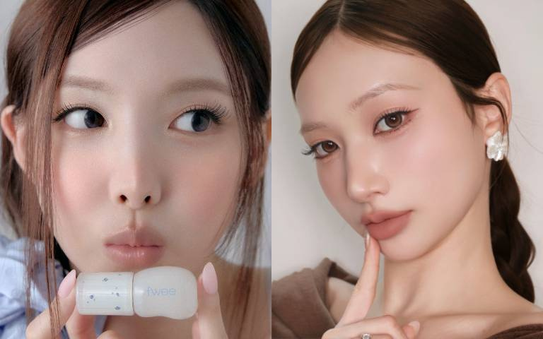 娜璉示範韓妞最新流行「伯爵茶妝」同款色號必買！微醺暖杏頰＋冰茶水光唇打造自帶濾鏡的秋季氛圍