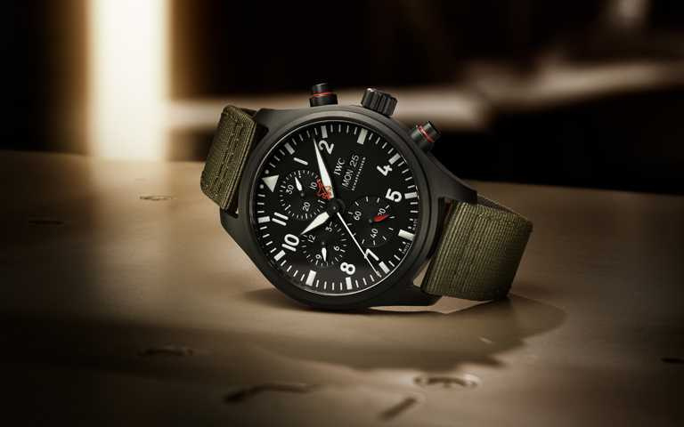 翱翔天際捍衛先鋒!IWC「Top Gun」海軍空戰部隊飛行員專用腕錶 特別市售款限量發行