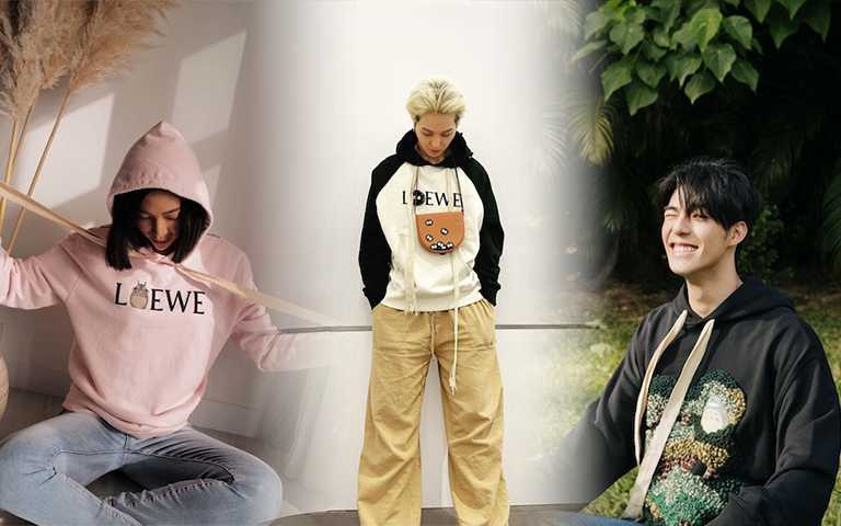 LOEWE × Totoro龍貓超Q聯名!陳昊森、宋旻浩、MOLLY都穿上它賣萌