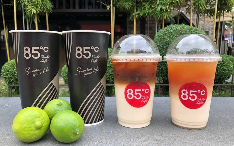 把握三天小確幸!85˚C檸檬多多「第2杯20元」