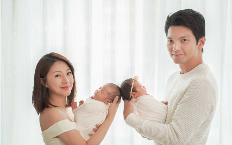 出院5天掉7公斤！周明璟龍鳳胎萌樣曝光