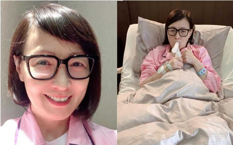 寶媽驚曝耶誕夜驚魂　肺腺癌入院開刀