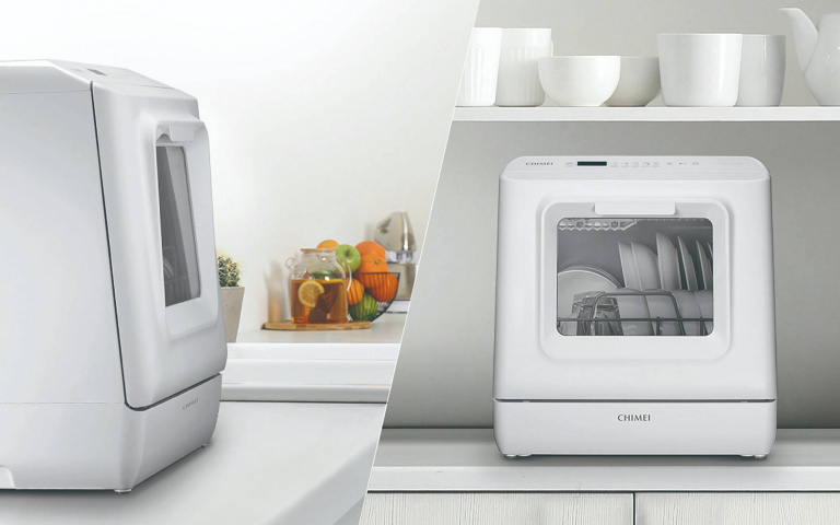奇美家電推「全自動UV殺菌洗碗機」！UV殺菌、高溫清洗，免安裝輕鬆放置！