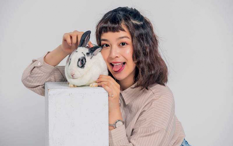 【寵物情緣】老媽取名三杯表不滿　蔡祥違抗母命當兔媽