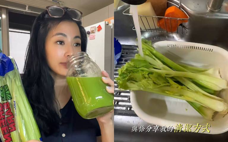 沒洗乾淨等於喝農藥水？「西芹汁排毒法」爆紅，李蒨蓉教你兩步驟洗乾淨超安心