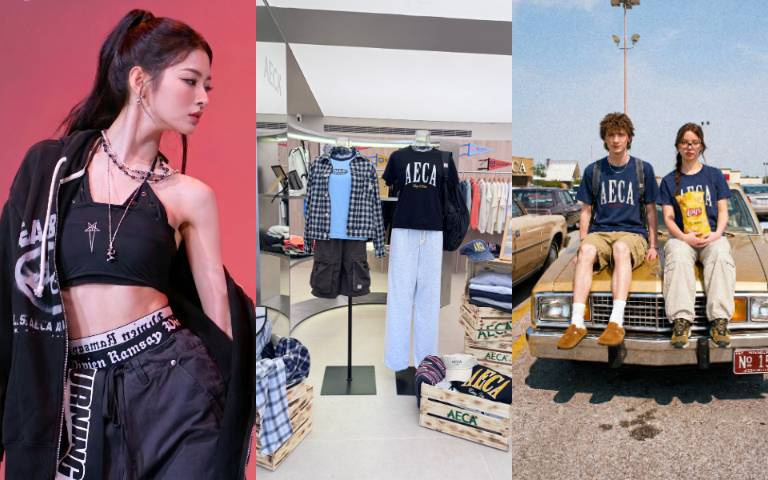 太陽、MEOVV Anna都在穿！韓星私服神牌AECA®️快閃登台、攜手FRUITION變身最潮韓系聖地，必逛指數爆表