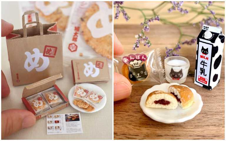螞蟻都想來搶食啦!模型達人將日本伴手禮,全變成超精緻迷你作品!