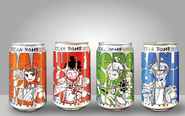 動漫魂大噴發! Ocean Bomb航海王氣泡水全新登場