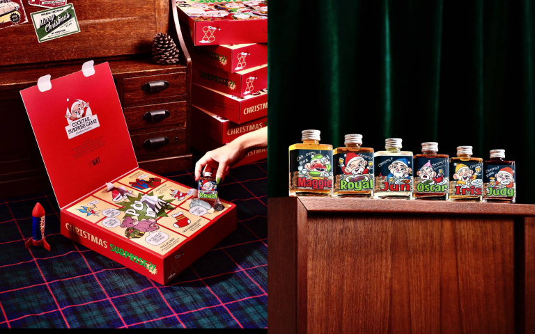 6款SHOT瓶一次喝！瓶裝雞尾酒推「聖誕禮盒」，微醺「戳戳樂」驚喜不斷！