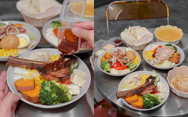 台中質感系溫沙拉專賣店「豆雞眼」！期間限定前10位主餐免費加量送