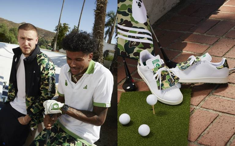 adidas Originals攜手BAPE®推出史上最潮ABC CAMO迷彩圖案高爾夫系列！