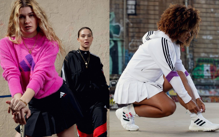 最時髦的高爾夫球衣!adidas x JAY3LLE聯名系列亮點單品有「帥氣飛行夾克」、「可愛百褶短裙」跟「超潮高筒鞋」!
