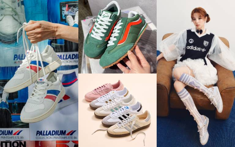 復古風潮不歇停!SAMBA春日新色甜而不膩、Vans Super LowPro時髦薄底柔軟好穿,PALLADIUM經典法式復古超耐看