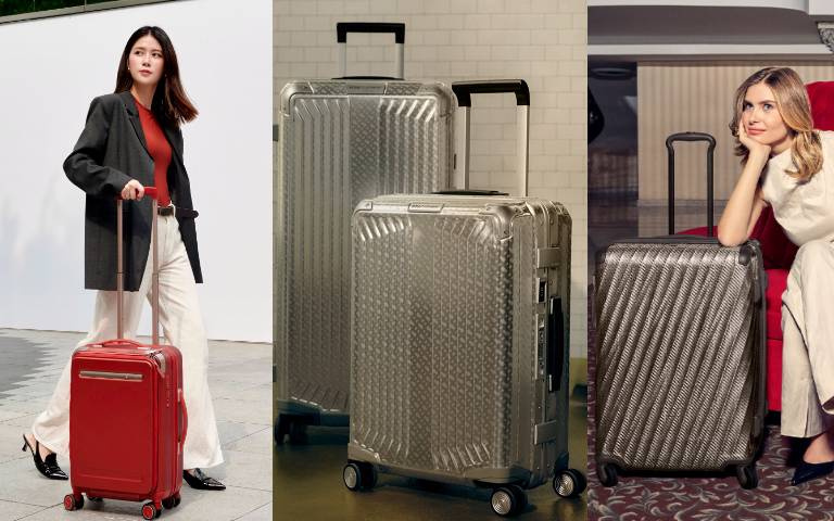 旅行也要有態度!出國必備時尚行李箱TOP3:BOSS x Samsonite 聯名款超圈粉、TUMI新款輕盈有型