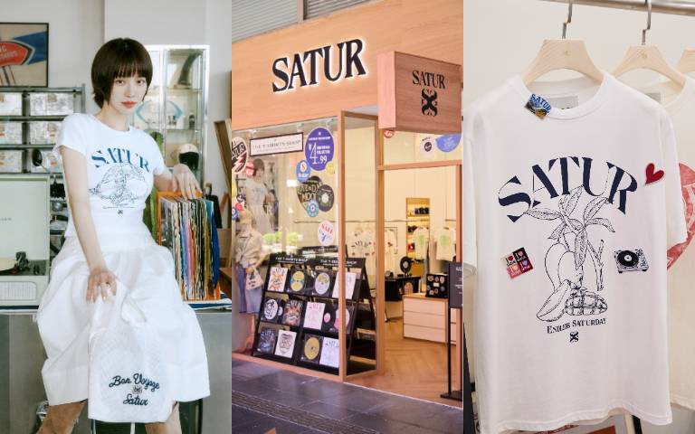 T恤控必朝聖!朴圭瑛愛牌「SATUR」將黑膠唱片概念店搬來台灣、價格直逼韓國,限定DIY活動必體驗