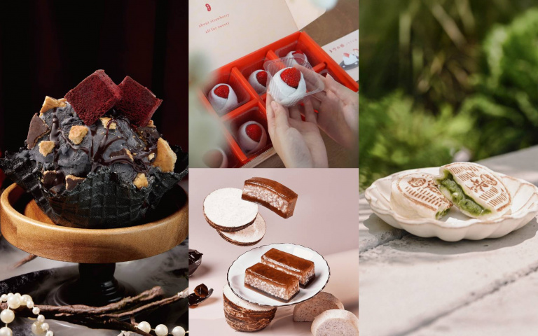 甜點控必看！酷聖石推「黑色冰淇淋」，傳統涼糕、日系小判餅開吃！