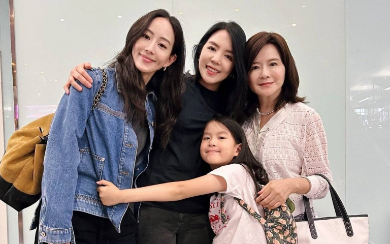 張鈞甯一家都是高顏值！媽媽、姐姐、外甥女全都美到零死角