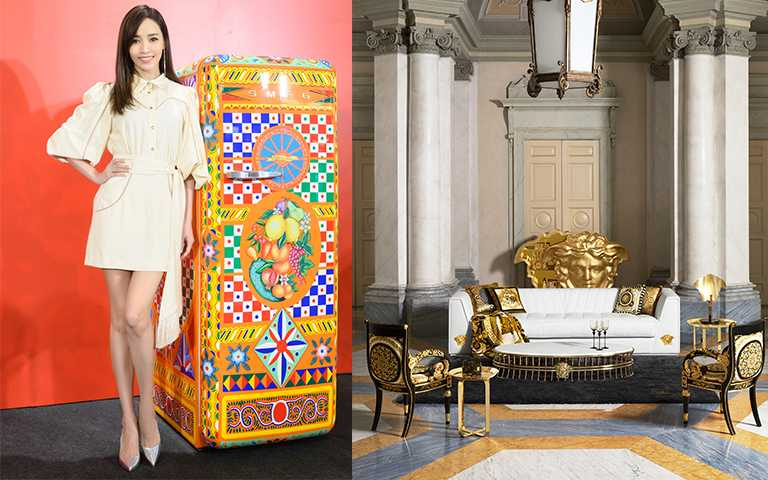 極美46萬的奢華冰箱！Dolce Gabbana、VERSACE推頂級傢具系列