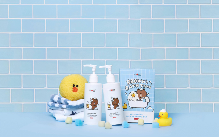 LINE FRIENDS養髮全效洗髮組攜手薇佳萌力救援髮膚!乾冷冬季也能閃耀柔順光澤