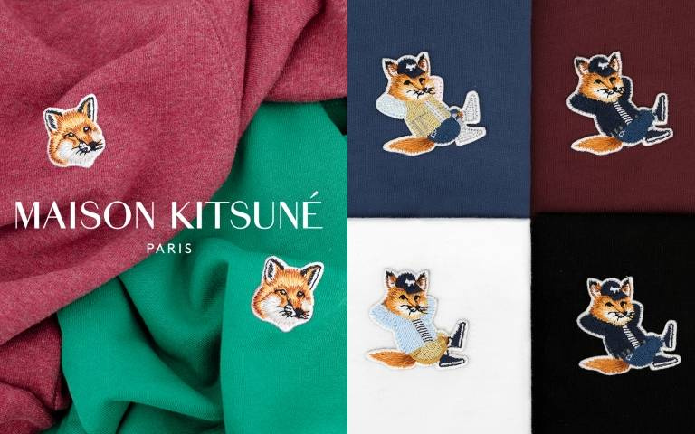 Jennie、GD愛牌Maison Kitsuné全台首間專賣店4/19正式開幕！據說裡頭還有Café Kitsuné，一定要去朝聖！