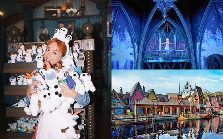 迪士尼超真實《冰雪奇緣》園區來囉！入住主題客房把周邊帶回家！