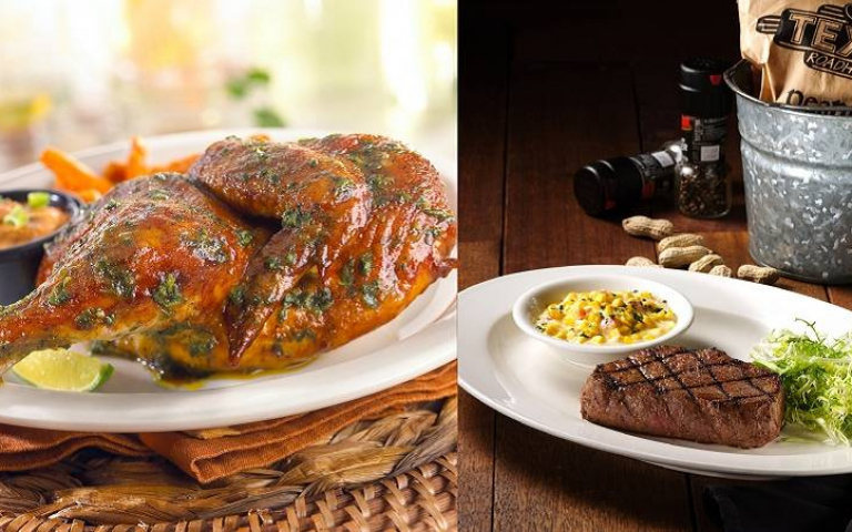 2/29美式排餐買一送一　3月按讚送烤雞、女神節龍蝦套餐午間限定品嘗