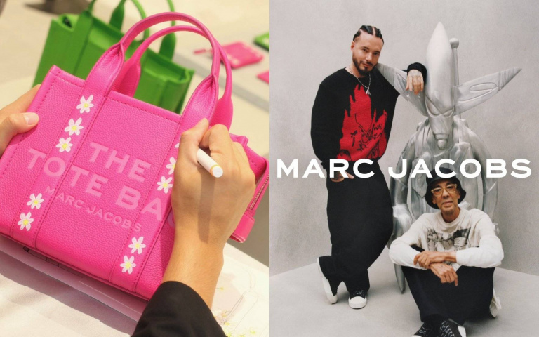 MARC JACOBS 40周年慶系列活動盛大展開!不但與全球知名塗鴉藝術家FUTURA推出限量聯名單品,台灣櫃點更舉辦客製化手繪服務!