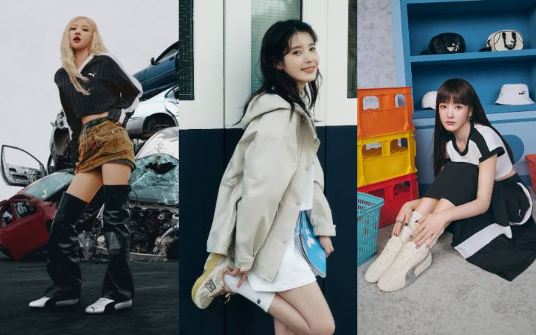 女星都在穿爆款鞋再 +1！IU這雙熱度超高、王淨同款賣到缺貨，BLINK直接鎖定ROSÉ賽車鞋