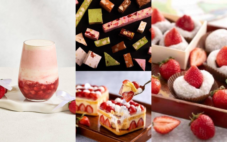 草莓控年度最幸福時刻！Home Mom Bakery甜點、發發手搖，草莓季一次全面爆發！