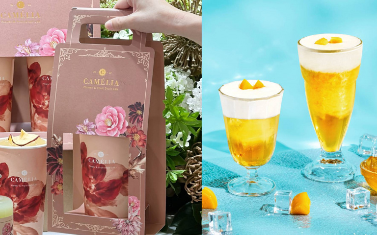 最美手搖戰開打！花果系精品茶飲、雲朵芒果奶蓋掀打卡熱潮