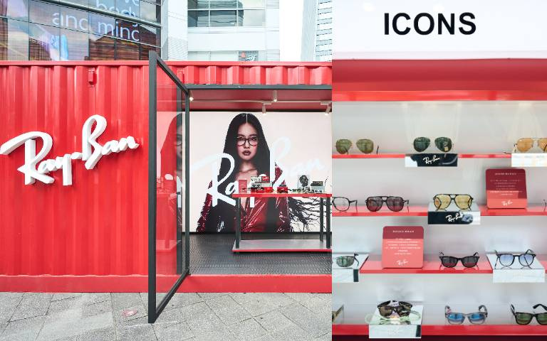 今夏最潮打卡聖地！Ray-Ban快閃空降信義、只有3天必朝聖，Jennie同款墨鏡直接燒翻