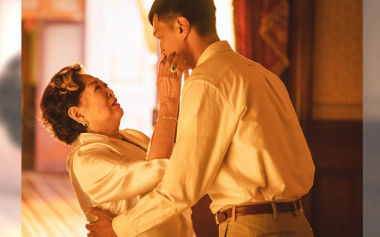 陳淑芳府城宣傳賀歲片　夢中相會兒子飆淚演技爆發