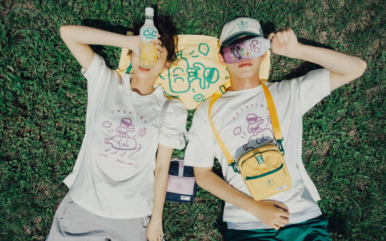 氣泡飲超潮聯名合作　手繪TEE、老帽穿戴上身　買再抽東京迪士尼雙人行