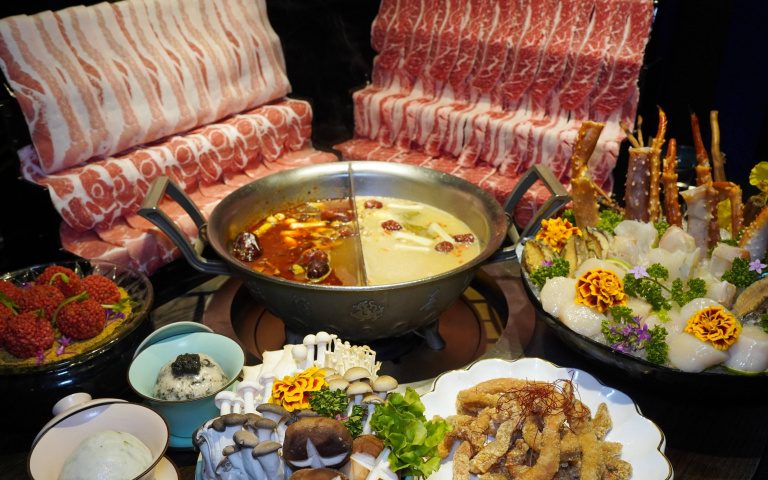 韓星來台最愛麻辣鍋  美味湯頭、浮誇擺盤邊吃邊打卡